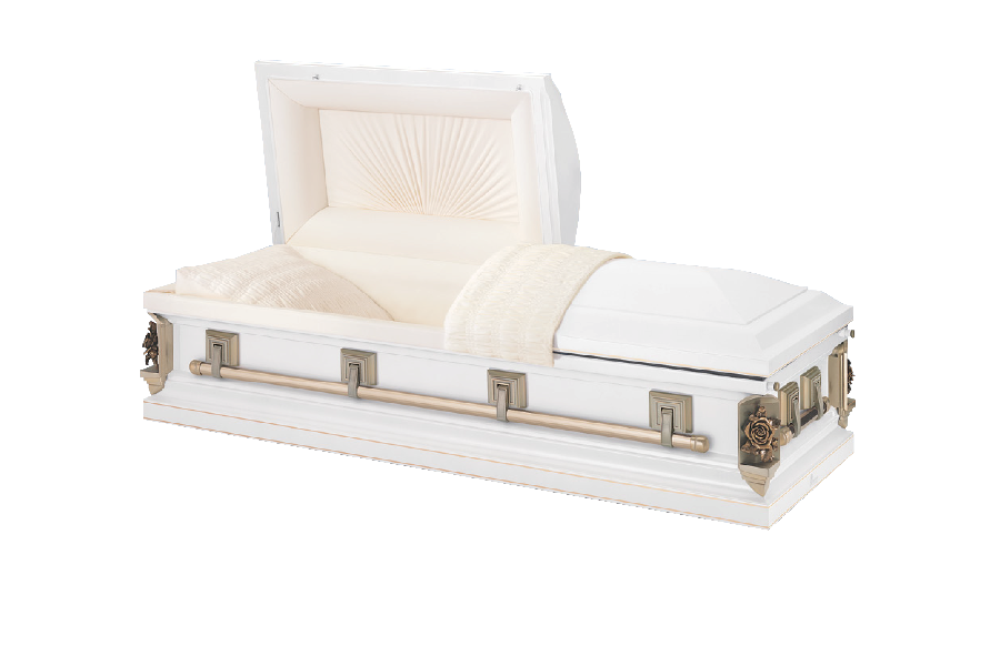 <h2>Batesville Golden Pearl</h2><span>SOLID TIMBER COFFIN</span>