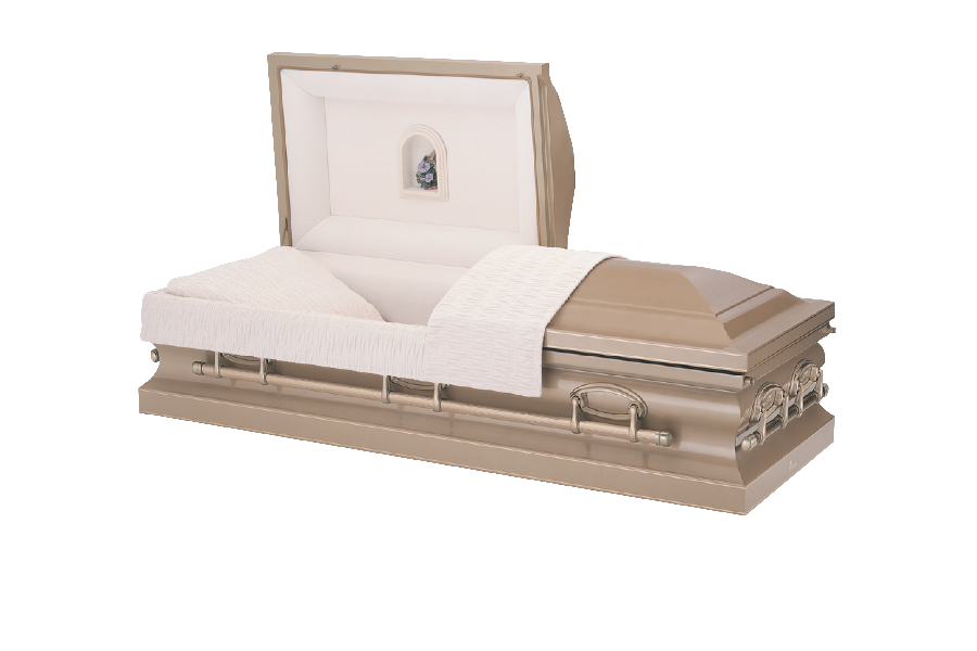 <h2>Batesville Golden Sand</h2><span>SOLID TIMBER COFFIN</span>