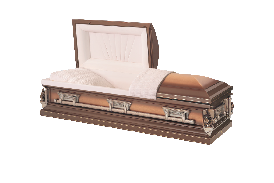 <h2>Batesville Golden Sienna</h2><span>SOLID TIMBER COFFIN</span>