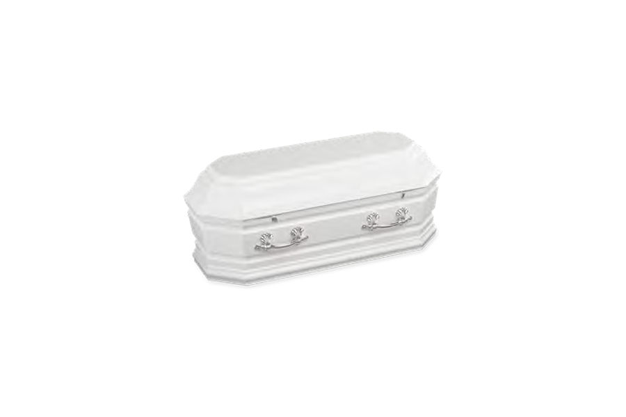 <h2>Childrens Grecian Urn Casket</h2><span>SOLID TIMBER COFFIN</span>