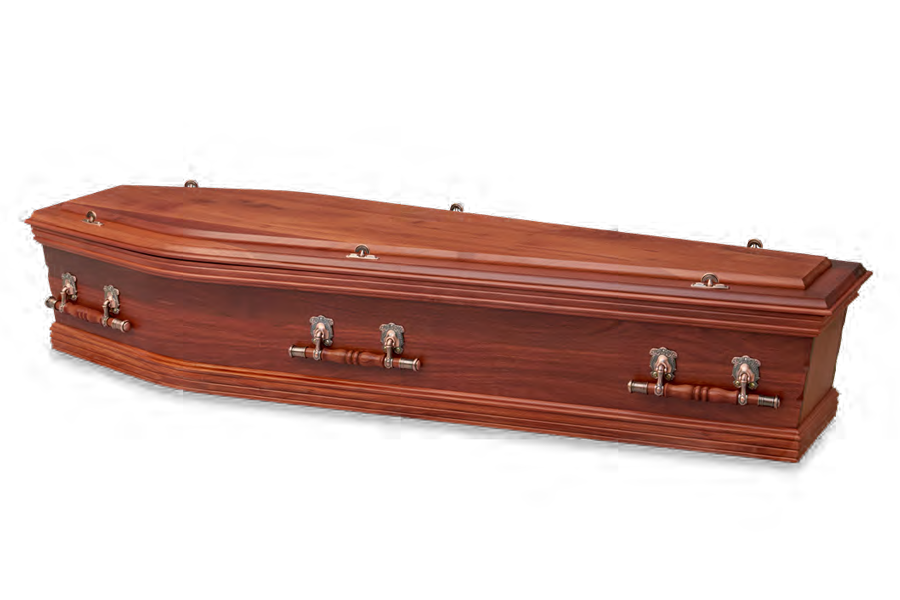 <h2>Dexter Jarrah</h2><span>SOLID TIMBER COFFIN</span>