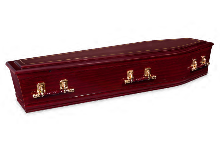<h2>Dome Rosewood</h2><span>SOLID TIMBER COFFIN</span>