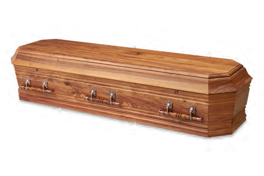 <h2>Grecian Urn Blackwood</h2><span>SOLID TIMBER COFFIN</span>