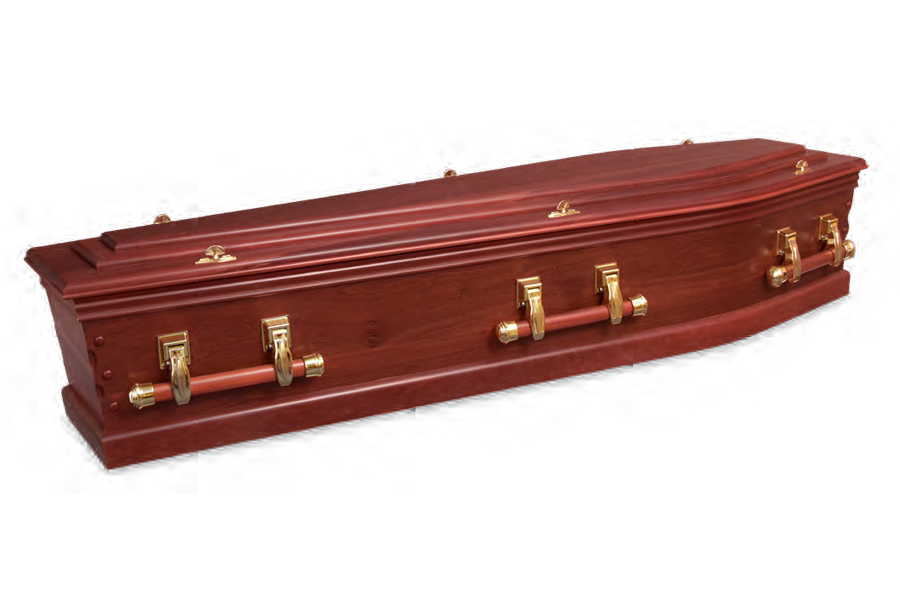 <h2>Raymond Jarrah</h2><span>SOLID TIMBER COFFIN</span>