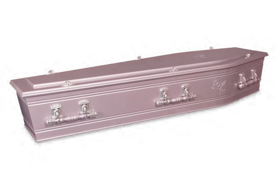 <h2>Swan Rose</h2><span>SOLID TIMBER COFFIN</span>