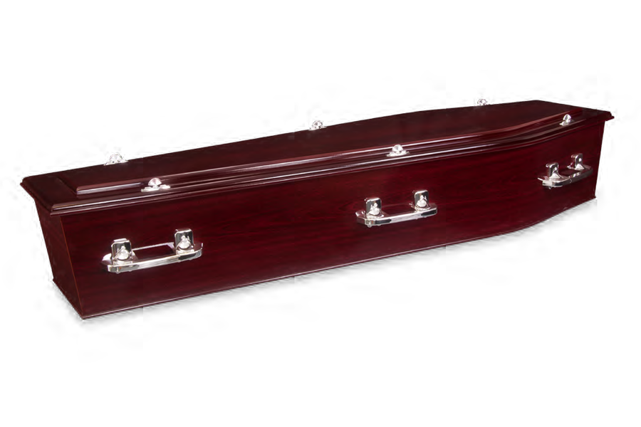 <h2>Swan Rosewood </h2><span>SOLID TIMBER COFFIN</span>
